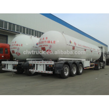 3 ejes gran capacidad 56m3 lpg gas tank trailers